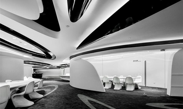 上海辦公家具品牌廠家——攜程網洽談區