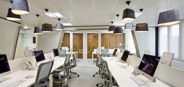 上海辦公家具品牌廠家——攜程網職員辦公區2