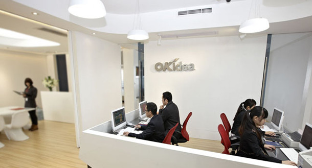 上海碧江辦公家具網(wǎng)——奧奇品牌設(shè)計前臺