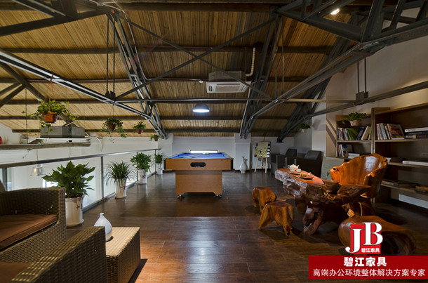 善水堂創意設計機構休閑區辦公家具