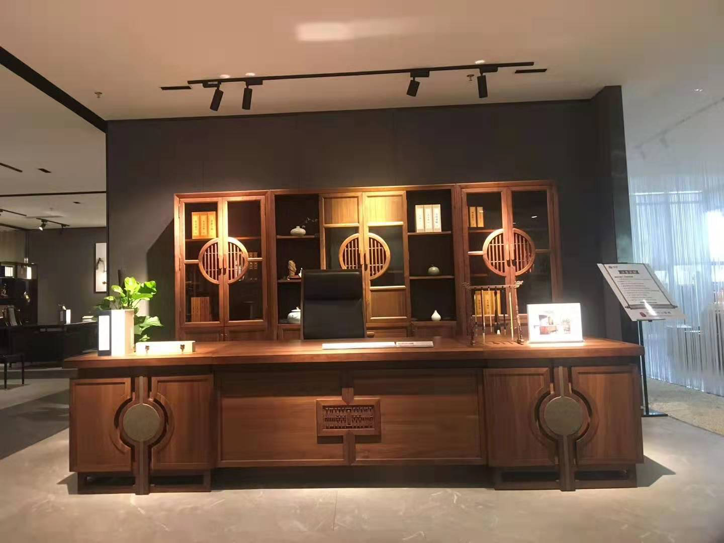 實木大班臺辦公桌