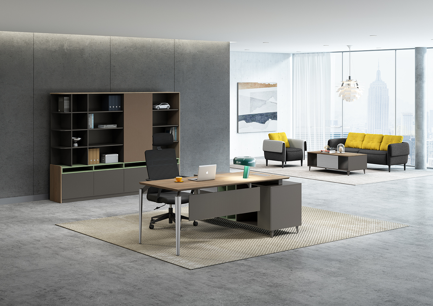 簡約主管桌 簡約主管桌