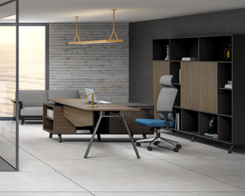 經(jīng)理膠板辦公桌