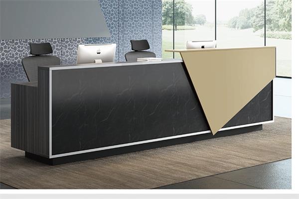 3.2米前臺接待臺現代簡約創臺吧臺 3.2米前臺接待臺現代簡約創臺吧臺