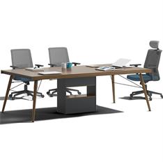 長方形會議桌會議室桌職員開會桌簡約現(xiàn)代洽談桌