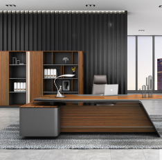 老板桌總裁桌板木桌腳簡約現代 老板桌總裁桌板木桌腳簡約現代